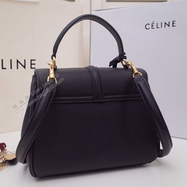 Celine女包 賽琳16Bag新款小號 粒面小牛皮 Celine單肩或斜挎女包 188003  slyd2137